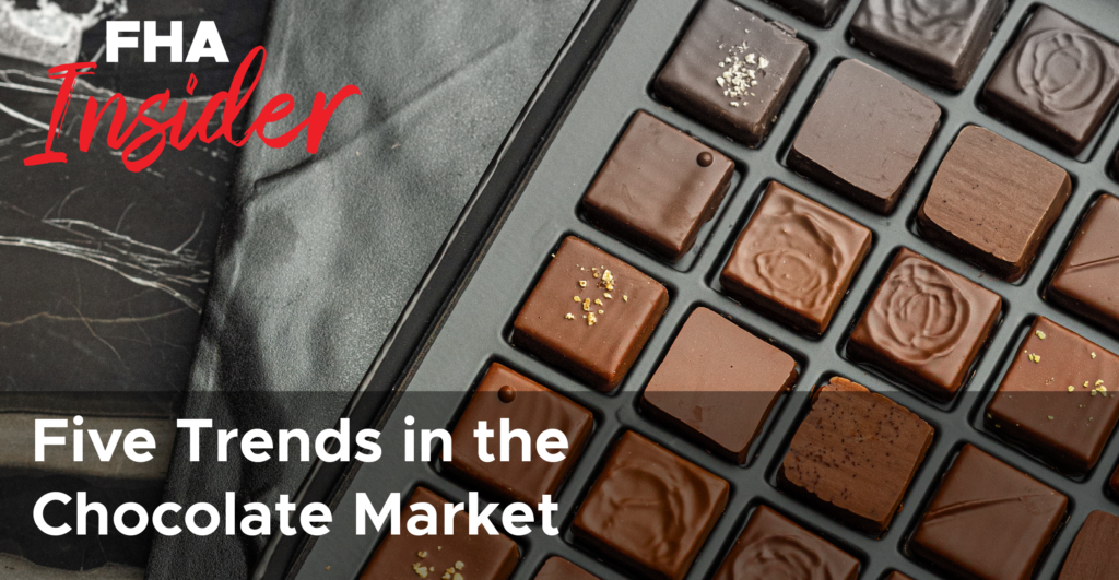 5 trends in the chocolate market 