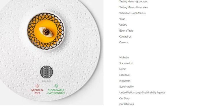 Homepage-of-Hoam-restaurant-website
