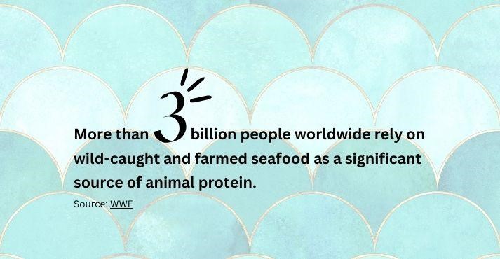 3 billion people rely on wild-caught and farmed seafood