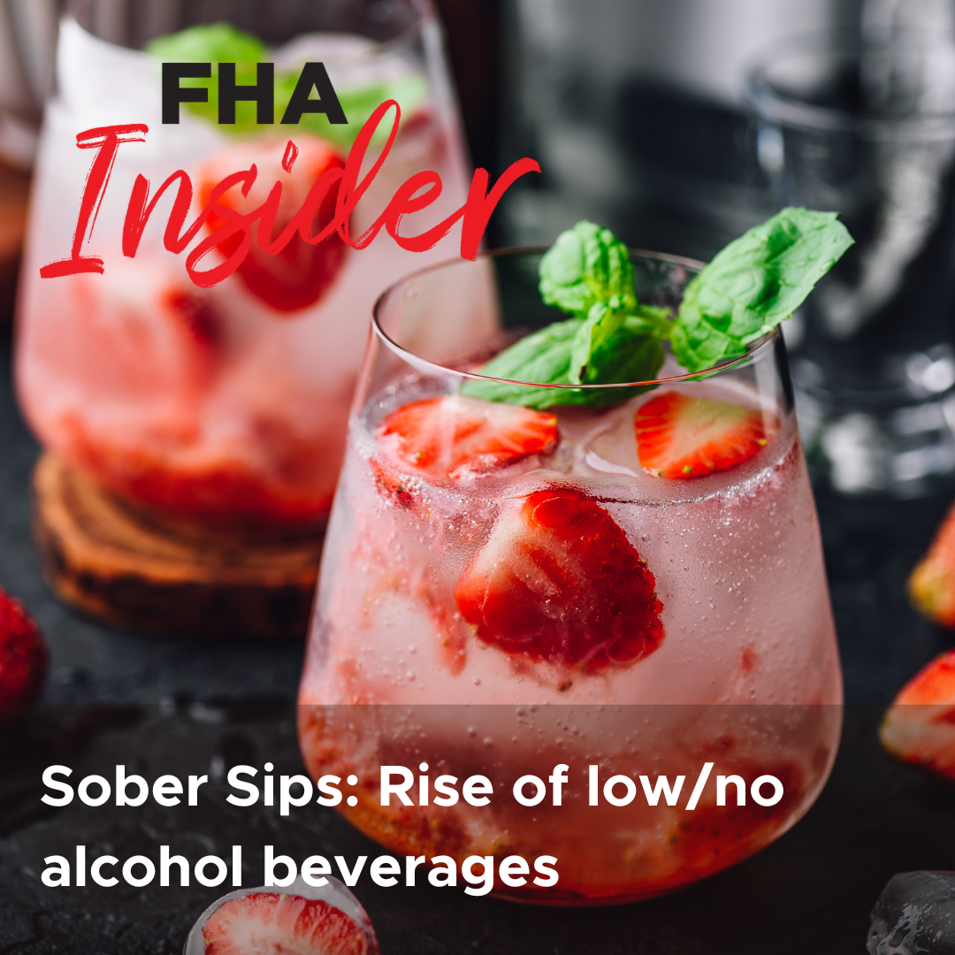 Sober Sips: Rise of Low/No Alcohol Beverages