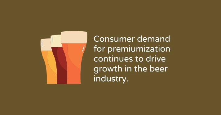 beer consumer demand for premiumization
