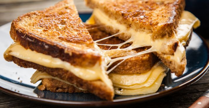 american cheese grilled sandwich