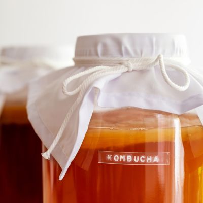 how much alcohol is in kombucha