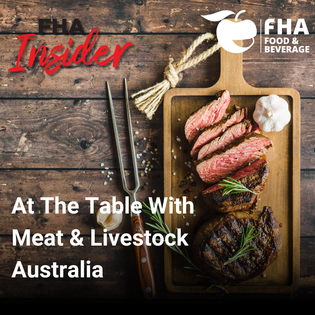 At the table with: Meat & Livestock Australia
