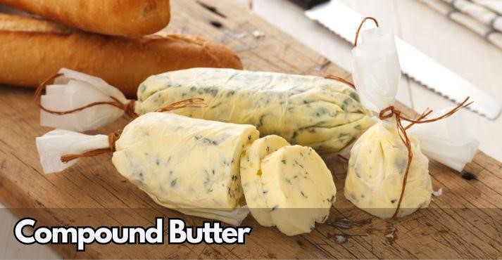 Logs-of-compound-butter