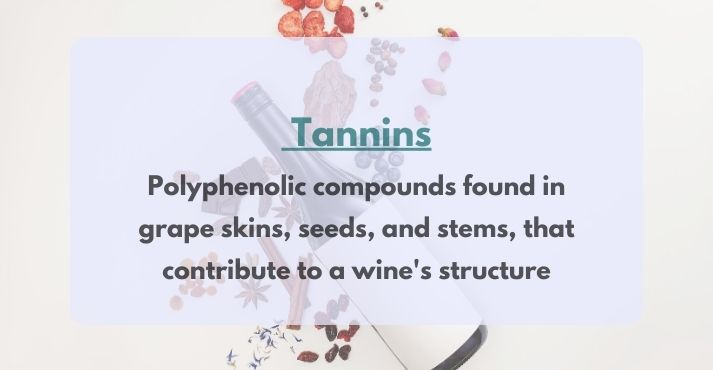 tannins in wine