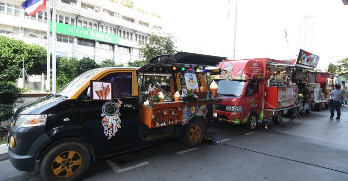 Food truck festival in Thailand